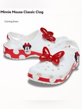 Crocs Minnie Mouse Women size 8